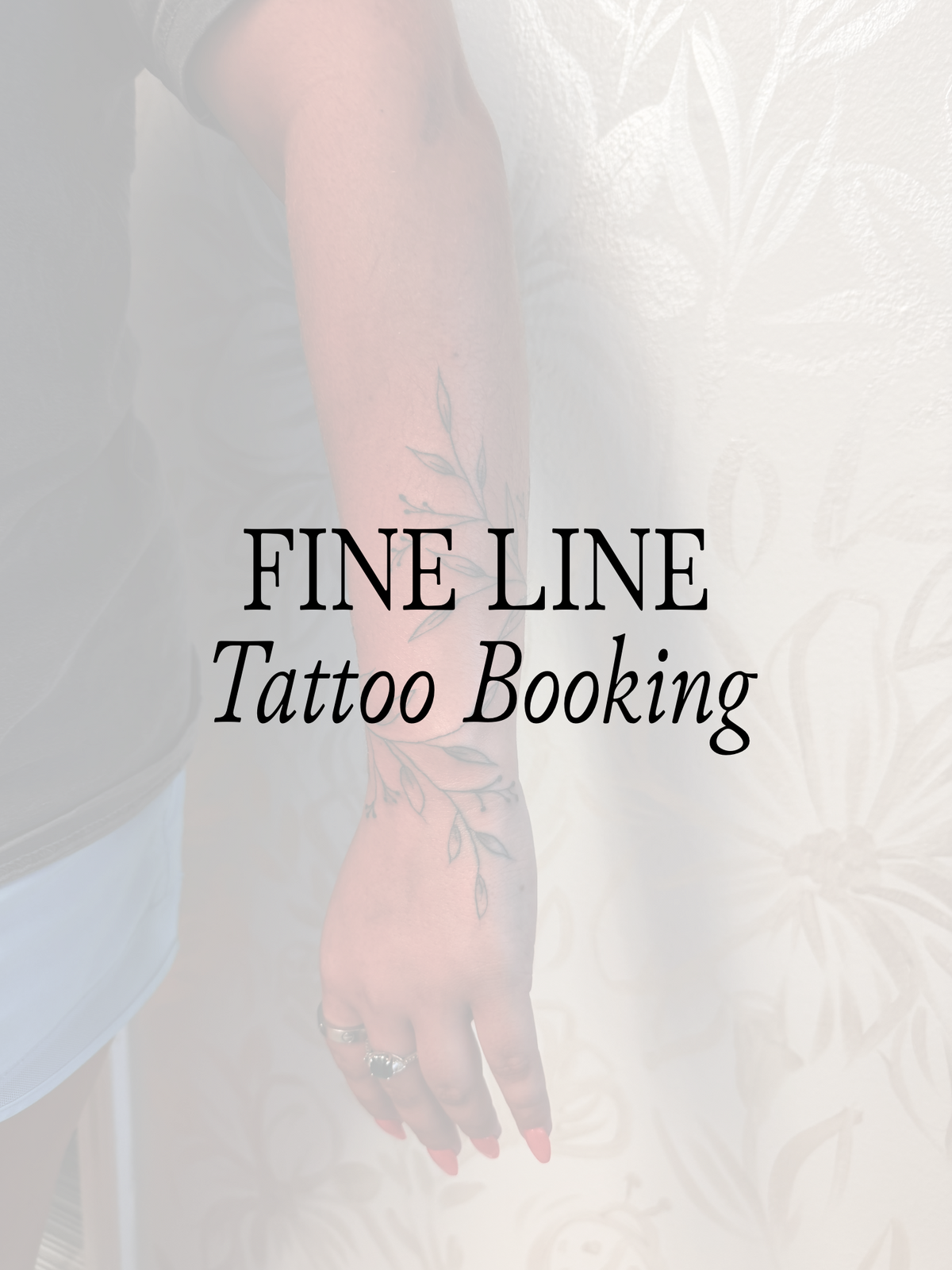 Fine Line Tattoo Booking