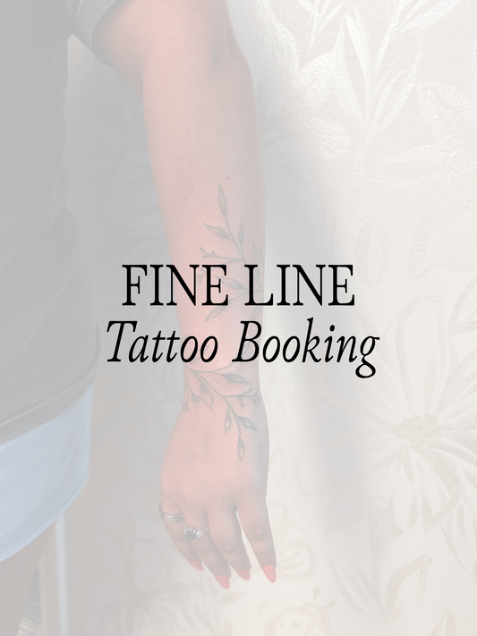 Fine Line Tattoo Booking
