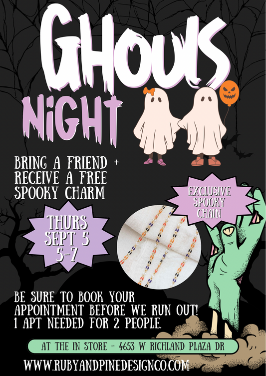 Ghouls Night Out Deposit