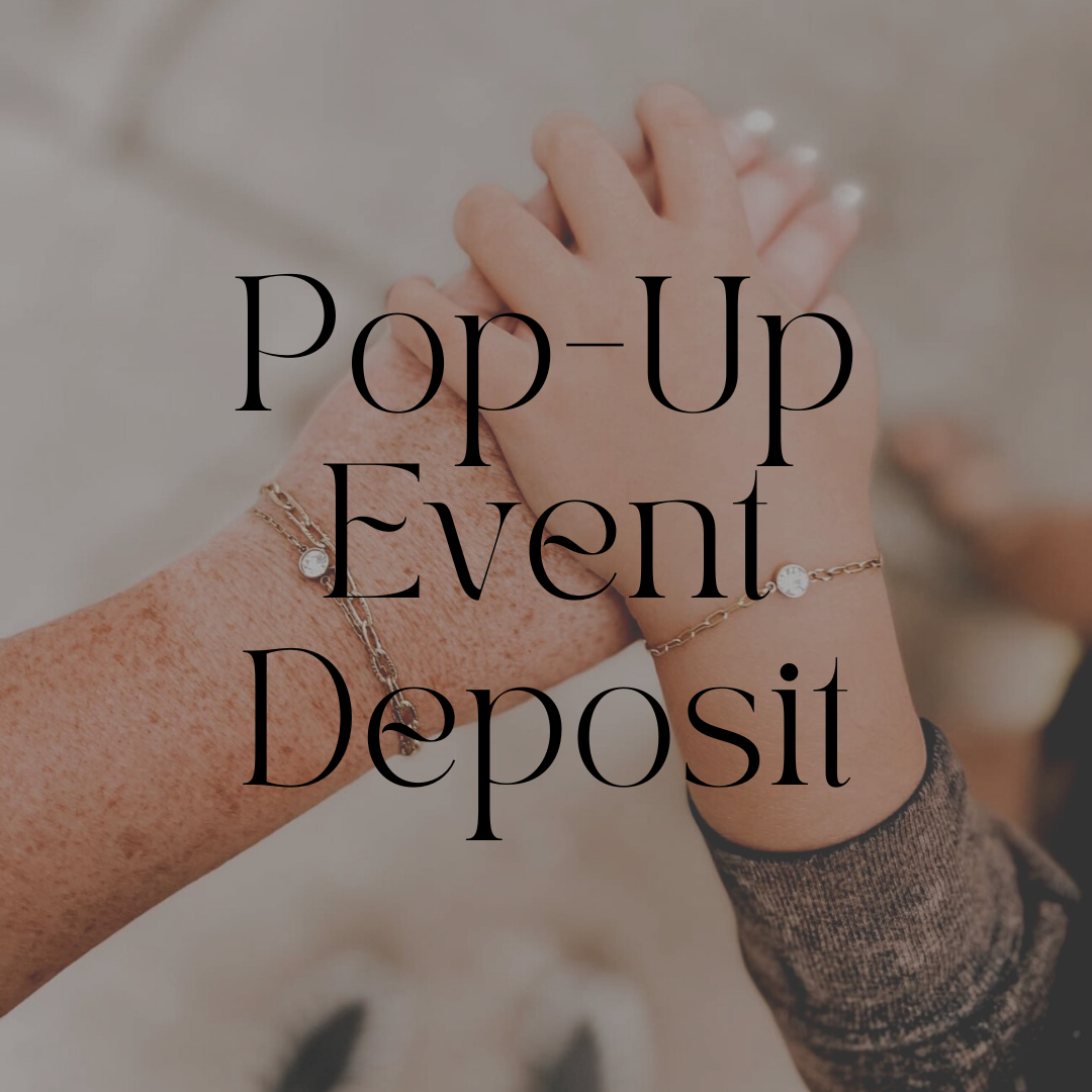 Permanent Jewelry Pop-Up Deposit.